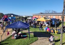 Rádio Querência participa de evento na Praça do Bairro Aparecida, em Bento Gonçalves