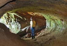 Túnel pré-histórico é alvo de pesquisadores em vinícola de Santana do Livramento